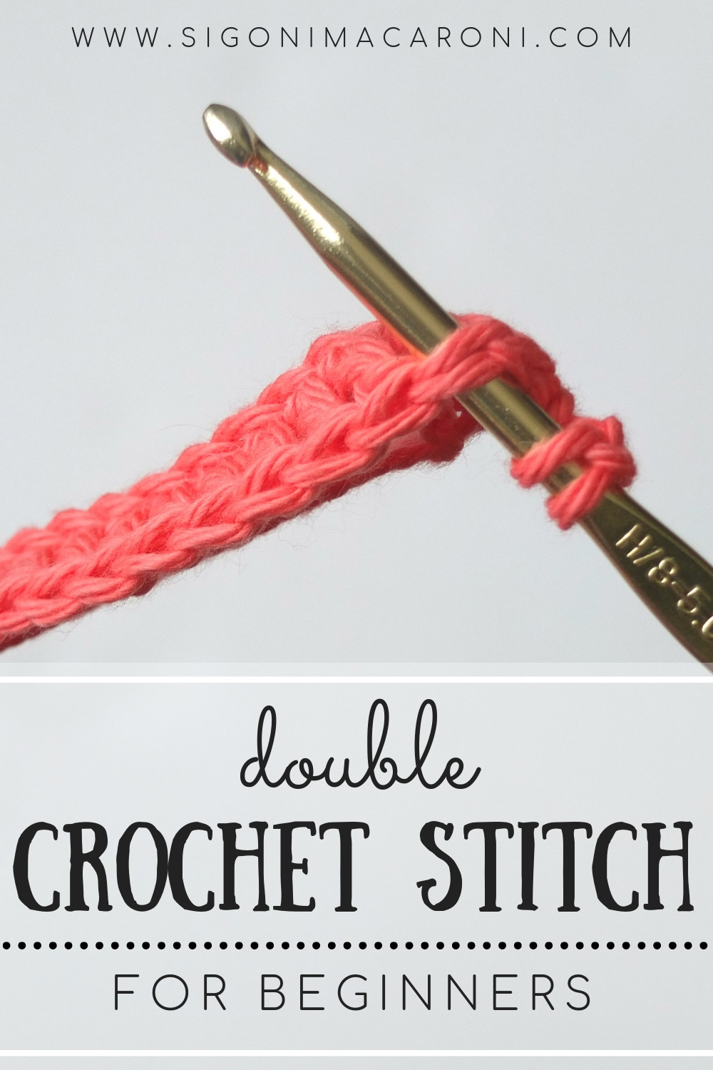 Double Crochet Stitch for Complete Beginners with Step by Step Photos