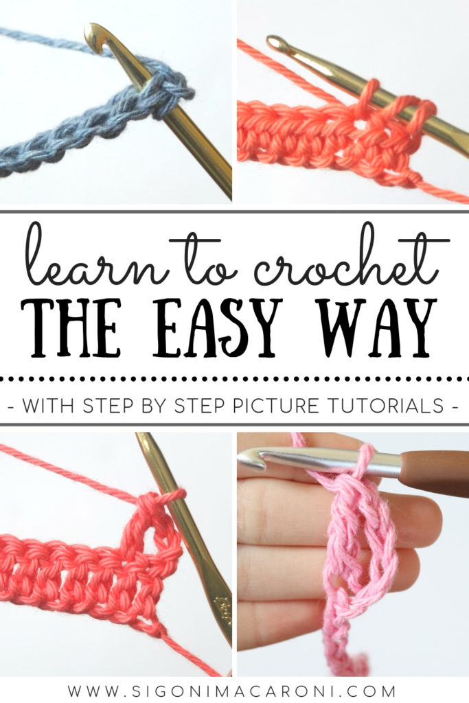learn to crochet the easy way for beginners
