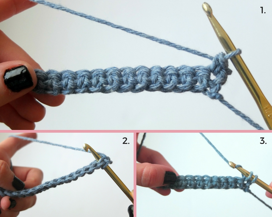 Learn the Single Crochet Stitch in 3 Steps Crochet Tutorial for