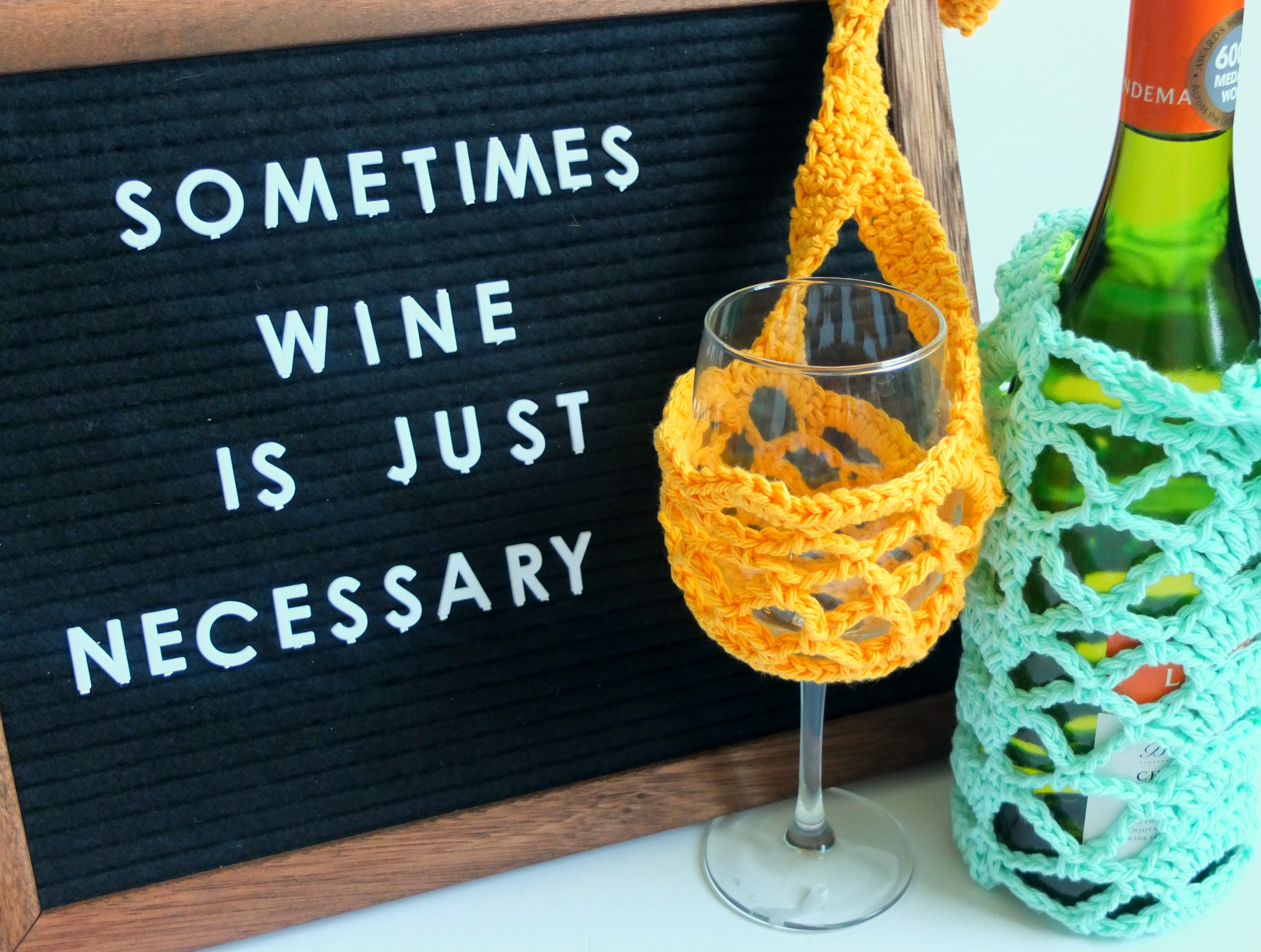 wine bottle cozy