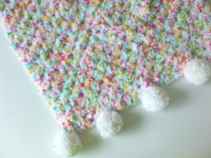 vanellope baby blanket