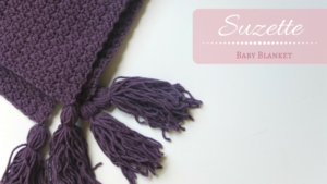 suzette baby blanket crochet pattern