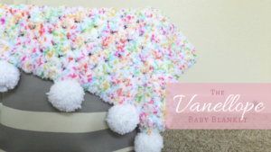 vanellope crochet baby blanket