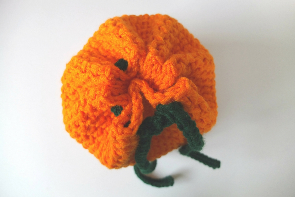plush pumpkin backpack