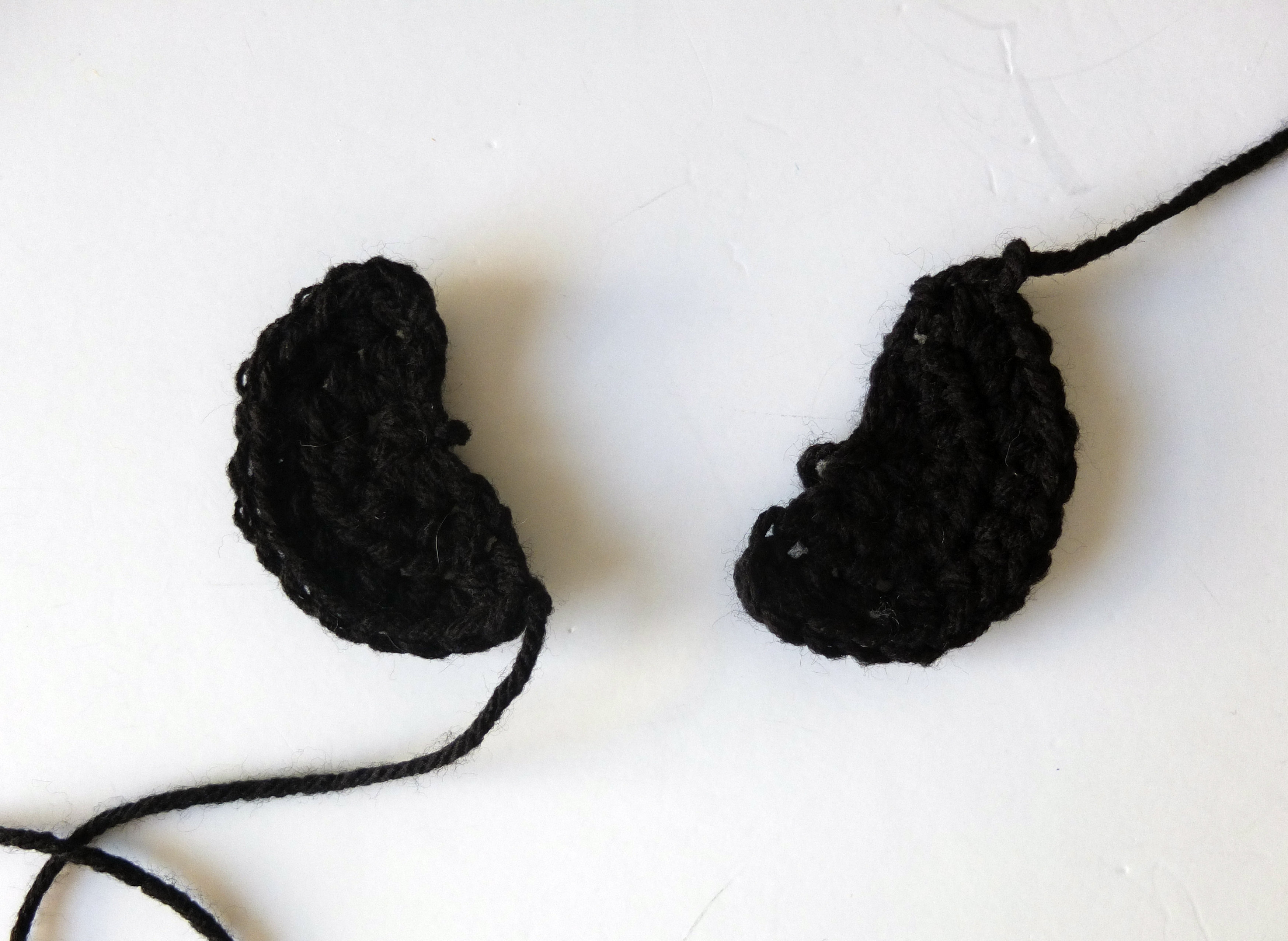 crochet jack skellington drawstring backpack