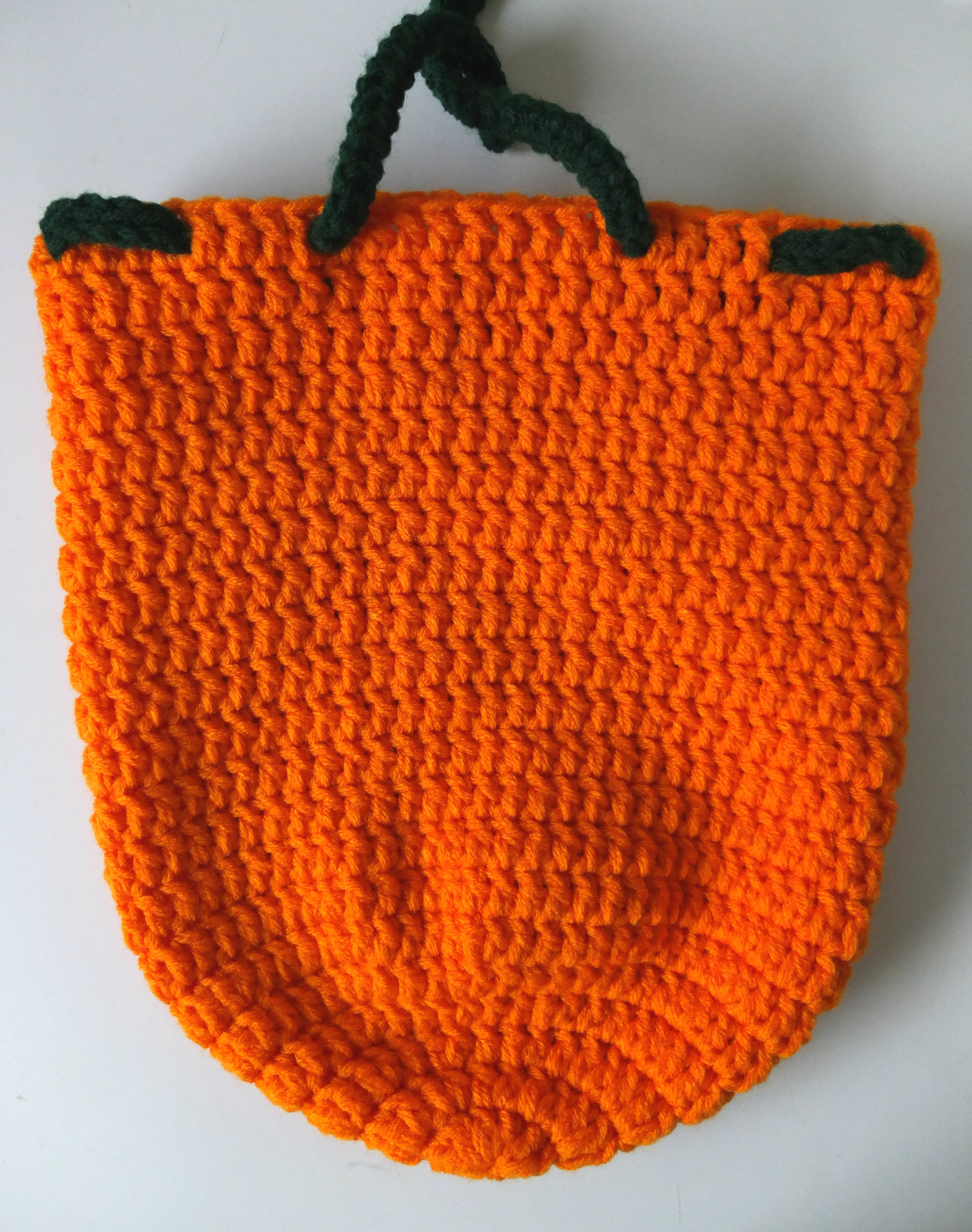 Pumpkin Drawstring Backpack