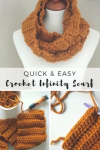 crochet infinity scarf