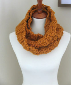 crochet infinity scarf