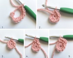 how to crochet in the round