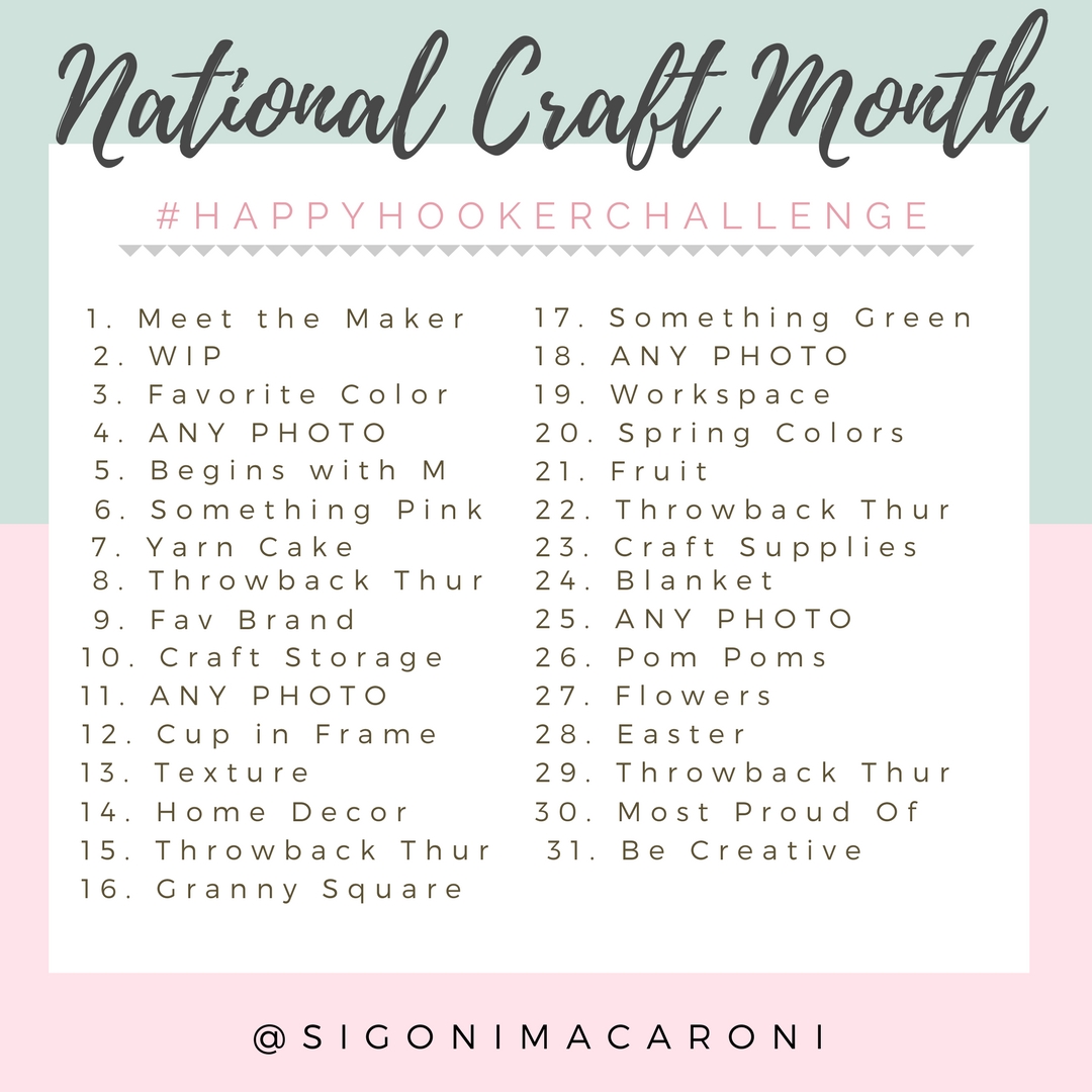 happy hooker instagram challenge