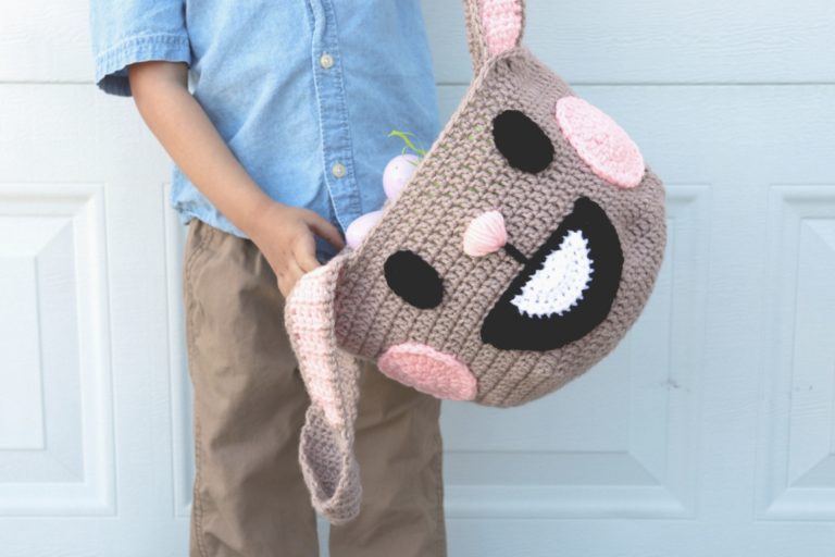 Zootopia Inspired Easter Basket Crochet Pattern