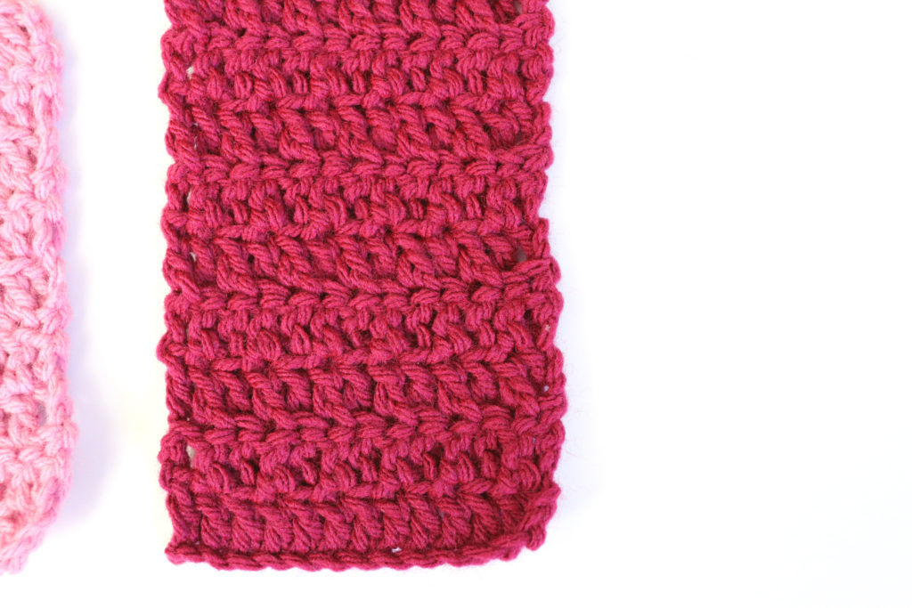 How to Crochet in the Front and Back Loops Only