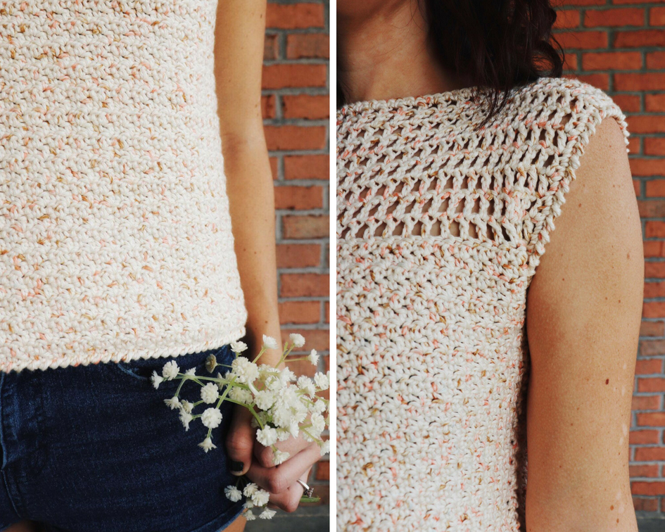 dreamsicle tee crochet pattern