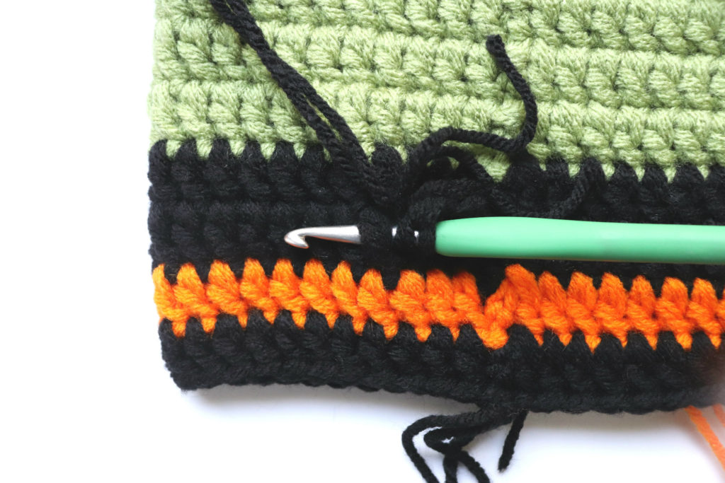 Halloween Witch Trick or Treat Bag Crochet Pattern