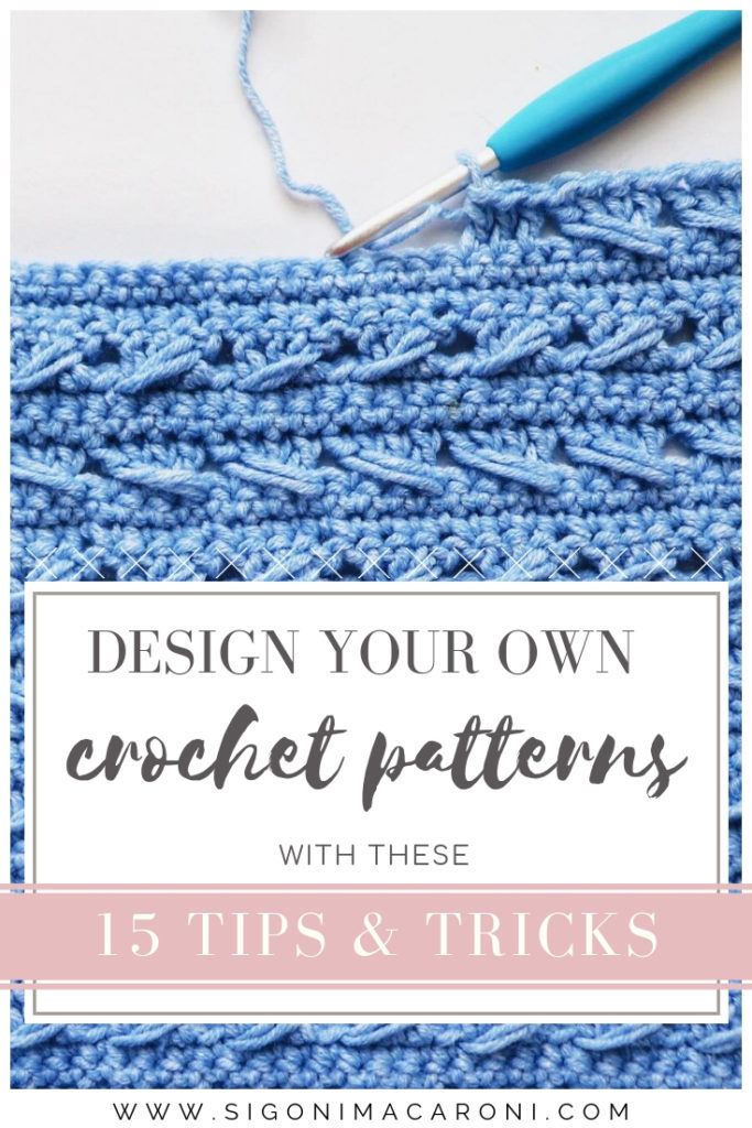 design your own crochet patterns