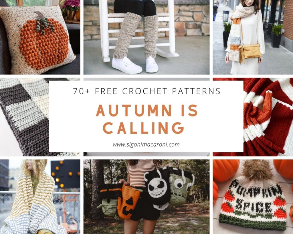 Autumn is Calling: 70+ FREE Fall Themed Crochet Patterns for 2021