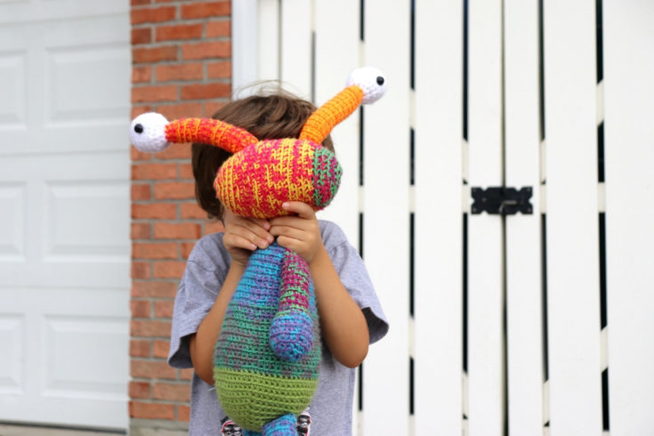 Image for Mandala Monster Crochet Pattern - String Bean