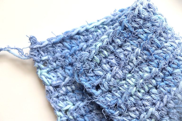 Simple Scrubby Dishcloth Crochet Pattern for Beginners