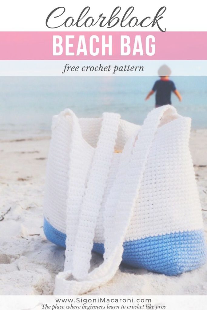 Crochet Beach Bag - FREE Crochet Pattern