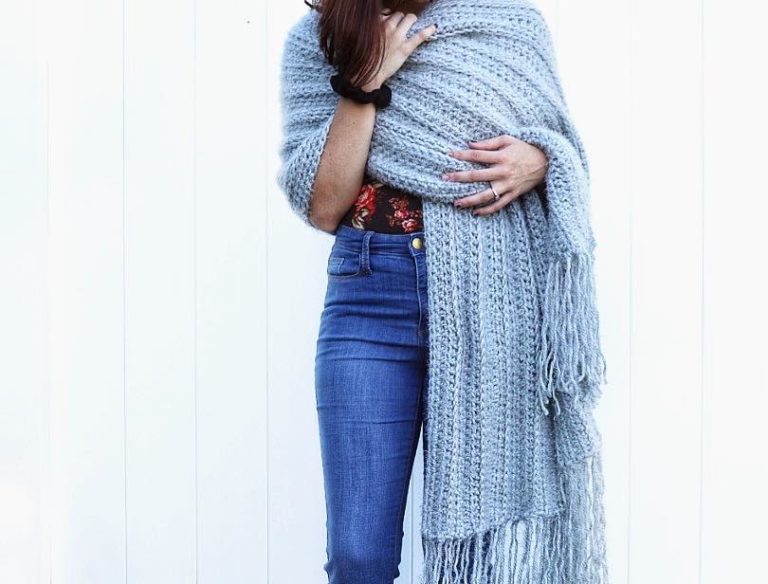 Cozy Hygge Blanket Wrap | Fast & Easy Crochet Pattern