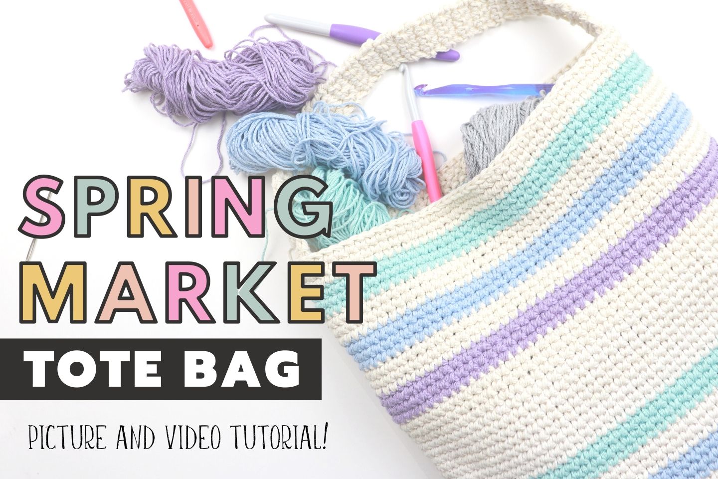 Extra Large Market Bag Free Crochet Pattern | IUCN Water