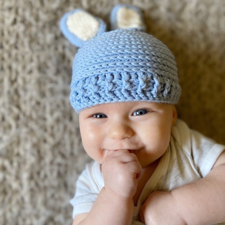 Image for Baby Bunny Hats – A Free Crochet Pattern