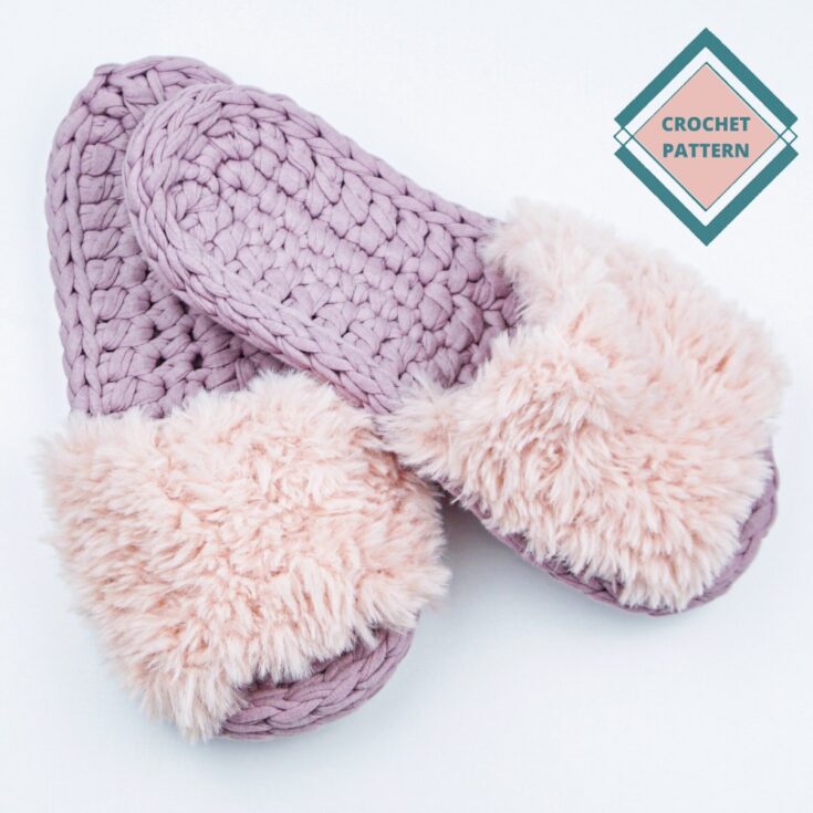 Image for Crochet Slippers Free Pattern