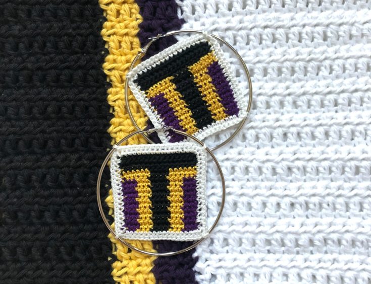 Image for Coco Earrings: A Free Crochet Pattern