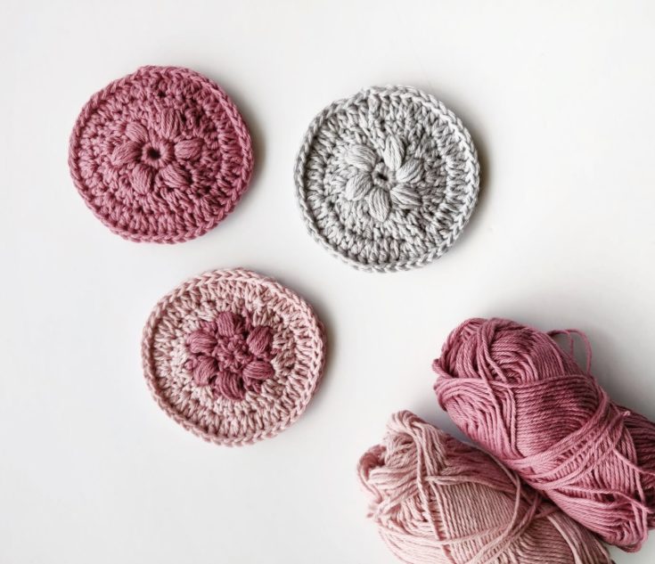 Image for Flower Face Scrubbies Crochet Pattern