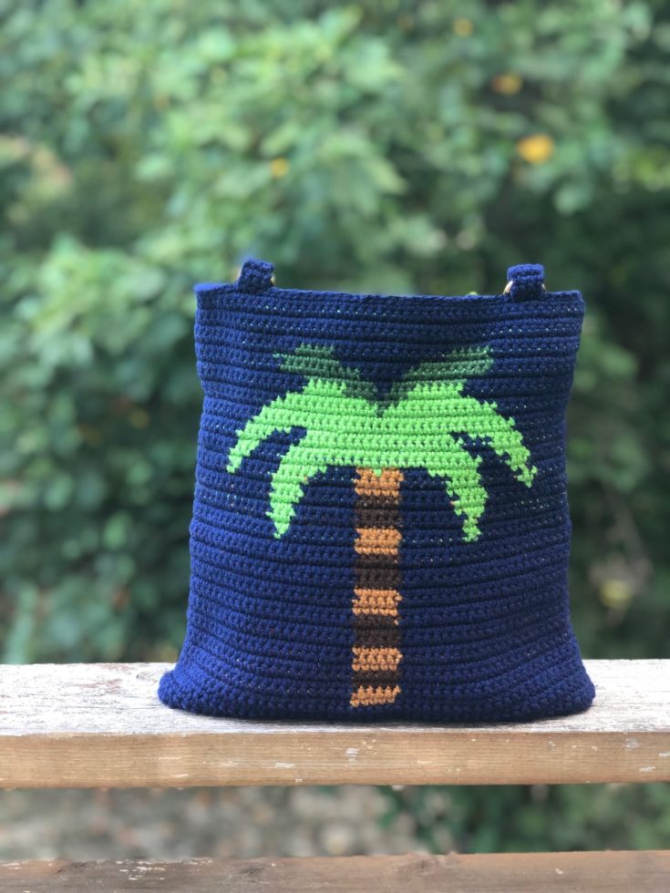 Image for Palm Tree Tapestry Bag