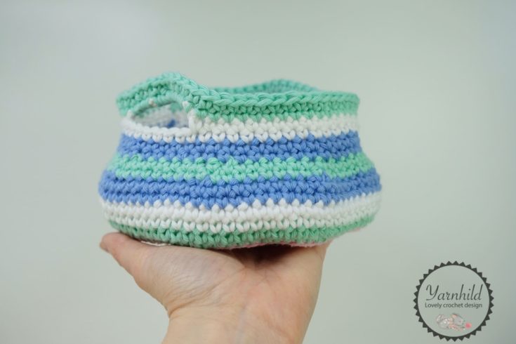 Image for Simple Basket Crochet Pattern