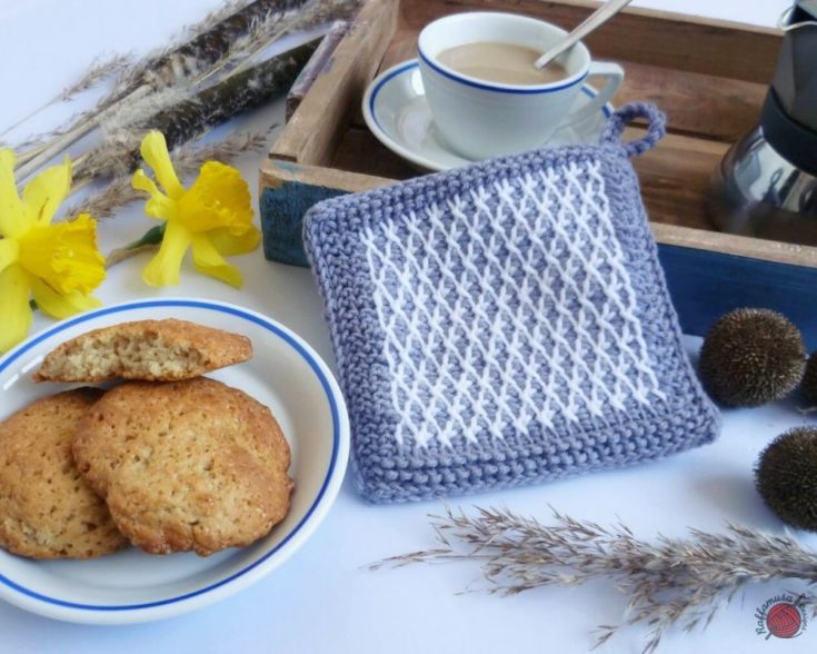 Image for Tunisian Crochet Tresca Potholder