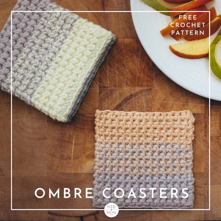Image for Ombre Coasters | Free Crochet Pattern