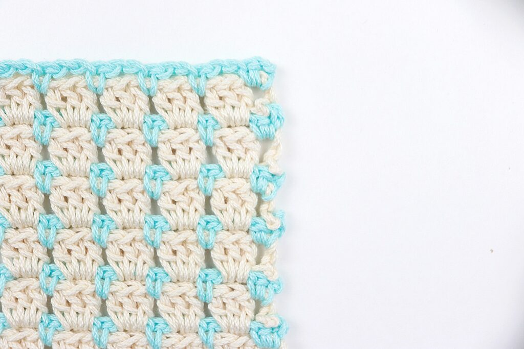 How To Crochet The Block Stitch | Cool Crochet Stitches (Picture & Video Tutorial)