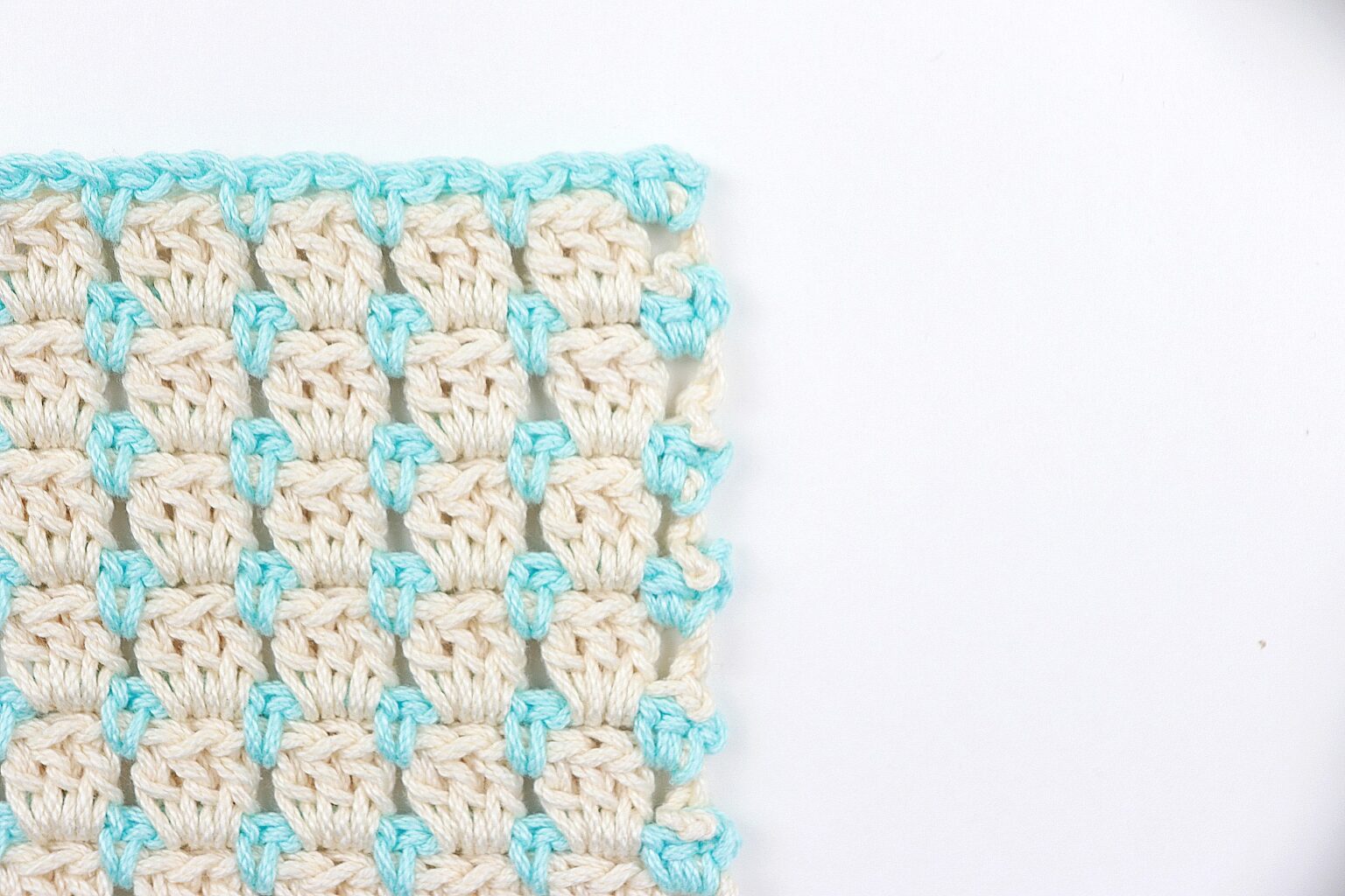 How To Crochet The Block Stitch | Cool Crochet Stitches (Picture