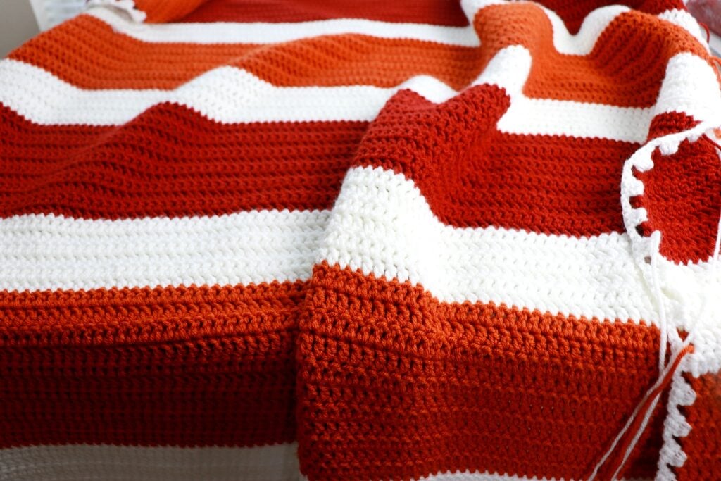 Free Crochet Afghan Pattern: Fall Forever Blanket