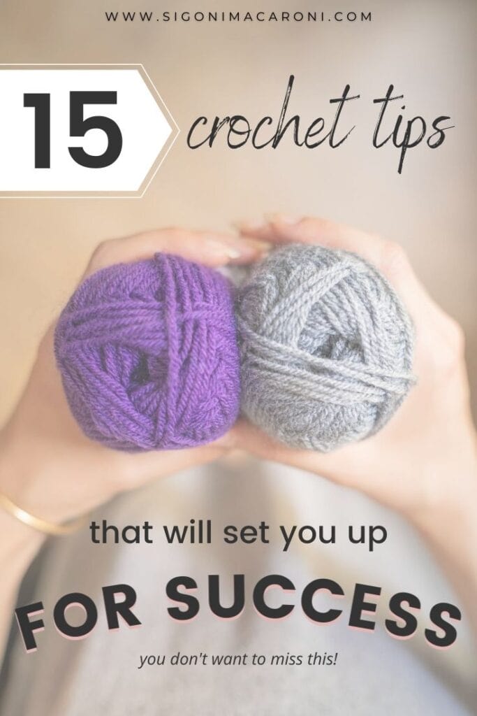 Crocheting might seem hard at first but I promise you'll get the