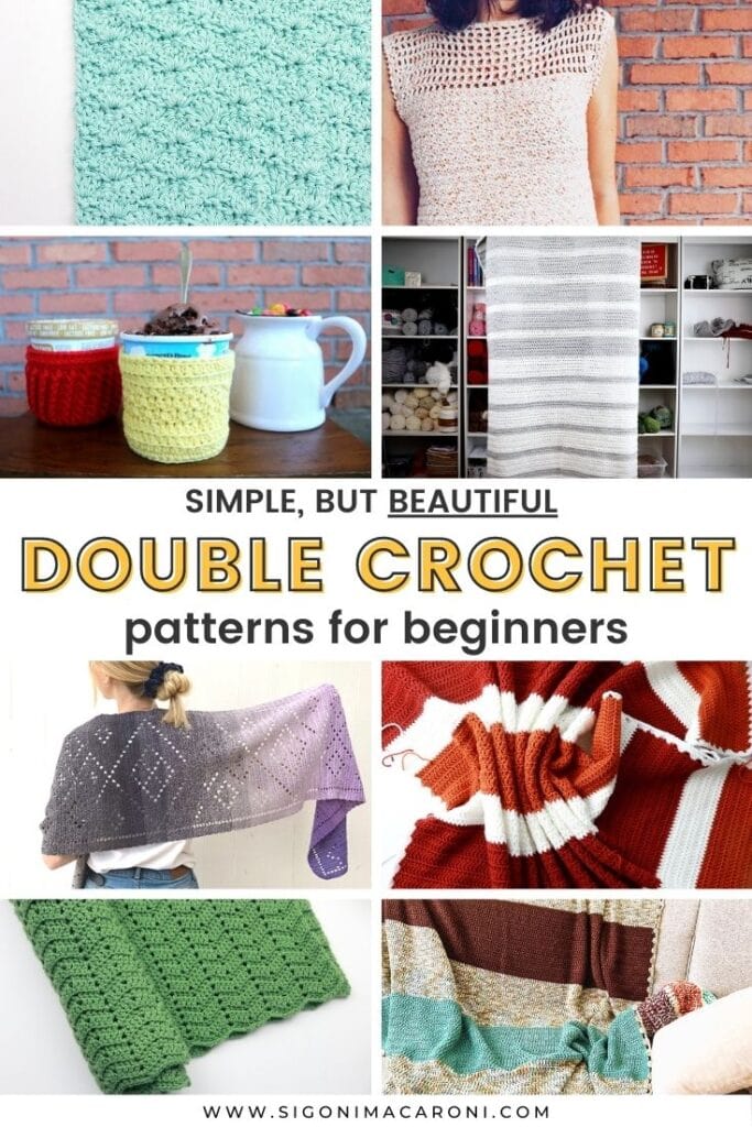 35+ Free Easy Single Crochet Patterns for Beginners - sigoni macaroni