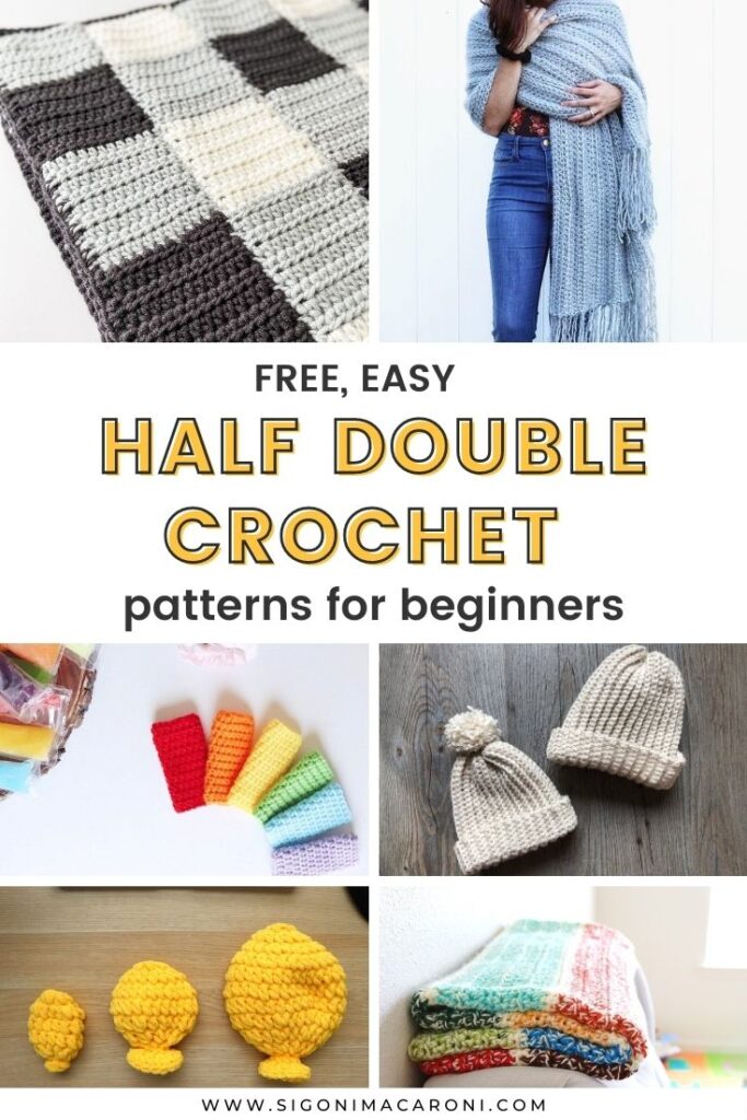 Free Half Double Crochet Patterns For Beginners - sigoni macaroni