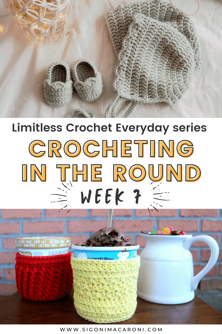 Crocheting in the round brings many possibilities. We're going to cover everything you need to know and you'll be able to tackle even more projects from making hats, to amigurumi, and a whole lot more! via @sigonimacaronii