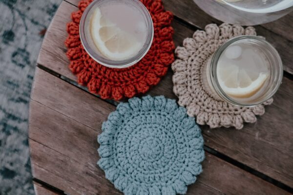 Super Simple Crochet Coaster for Beginners | Free Pattern