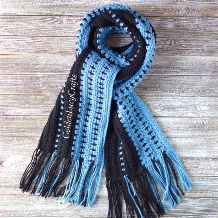 Image for Crochet Scarf for Men