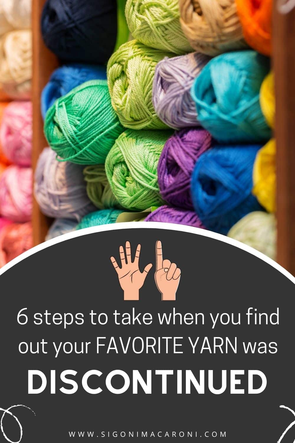 MY FAVORITE YARN WAS DISCONTINUED! Now what?  Where To Find Discontinued  Yarn - sigoni macaroni