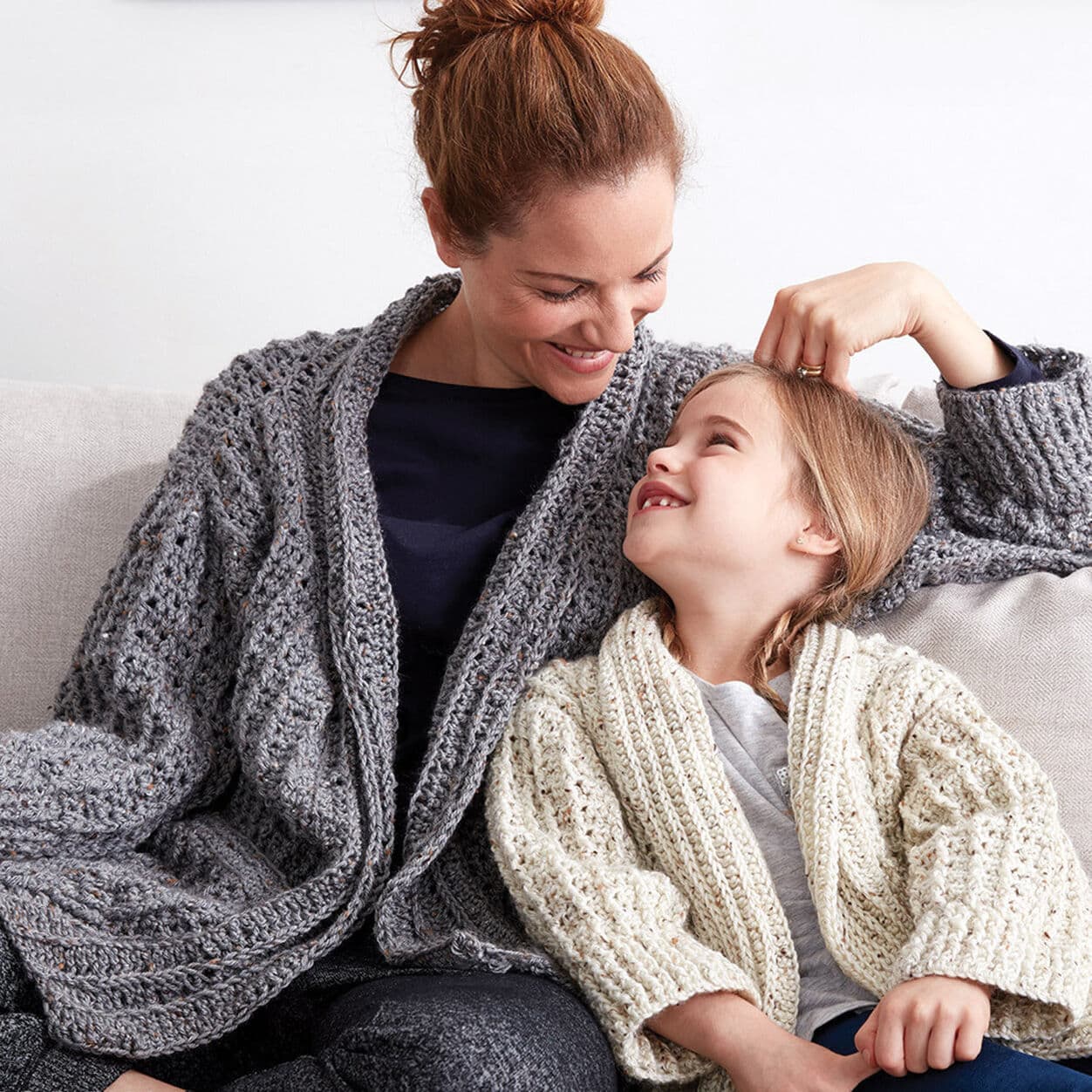 Image for Caron Crochet Chill Time Adult's Cardigan