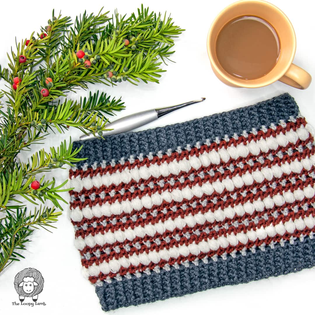 Image for Easy Crochet Cowl Pattern – Strut Your Puff Cowl