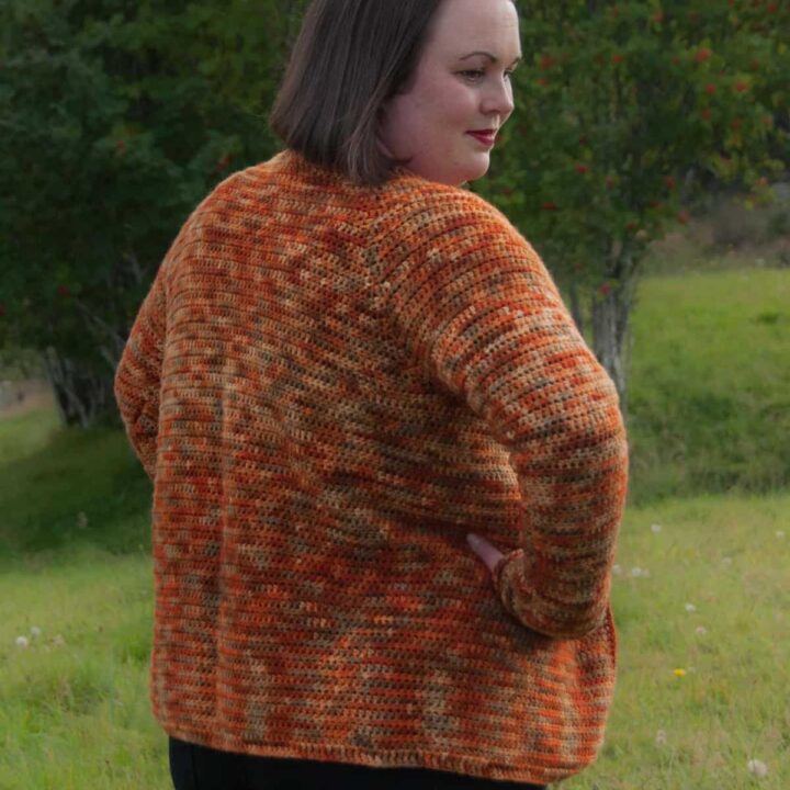 Image for Easy Raglan Crochet Cardigan – FREE Crochet Pattern