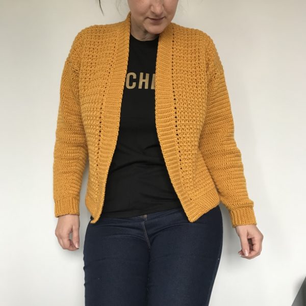 Image for Working Girl Cardigan- free crochet pattern - Blue Star Crochet