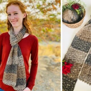 Image for Rustic Lace Scarf – Free Crochet Pattern