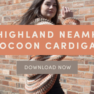 Image for The Highland Neamh Cocoon Cardigan – Free pattern