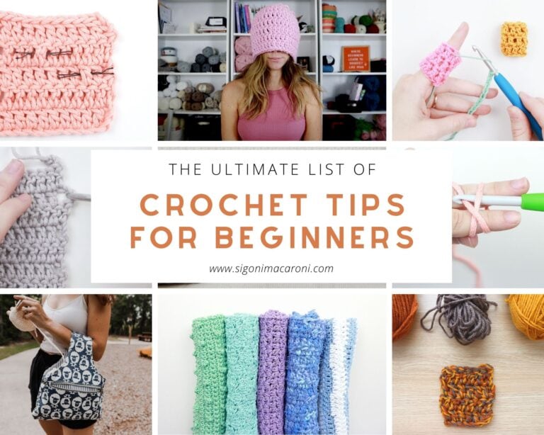 MUST-KNOW Crochet Tips for Beginners